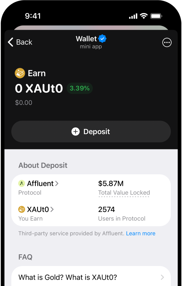 Affluent Mobile App - Gold